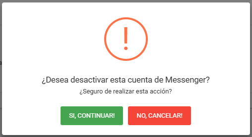 Desactivar Cuenta