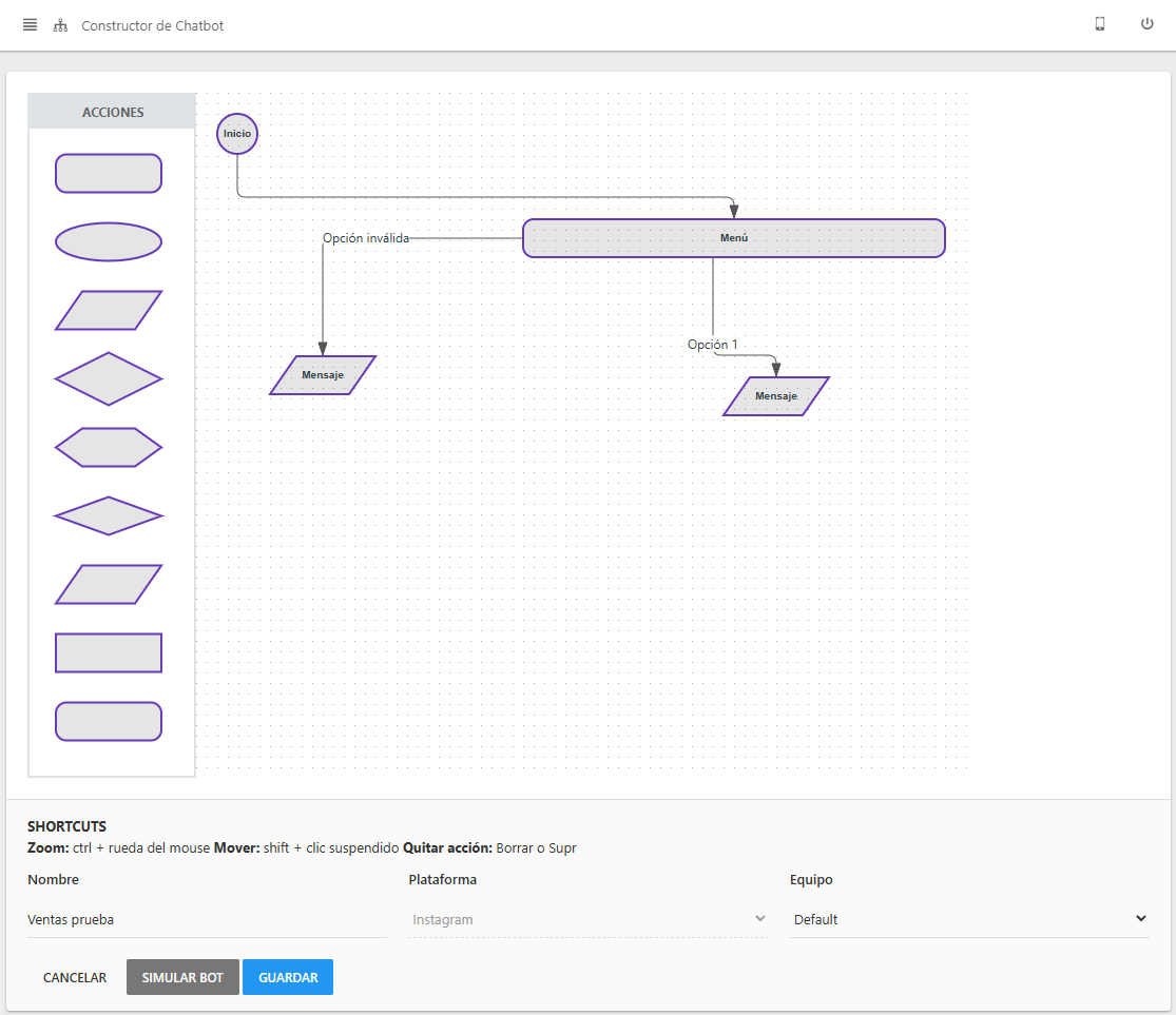 Editar Chatbot