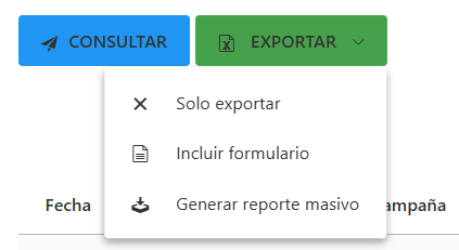 Botón Exportar