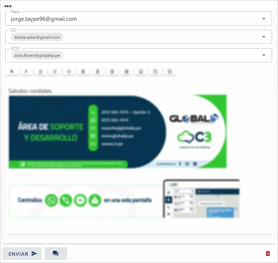 Formulario Responder a todos