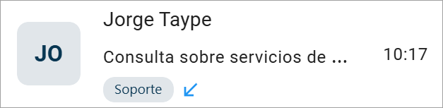 Estructura de una atención