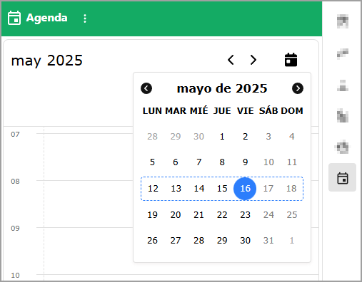 Seleccionar fecha