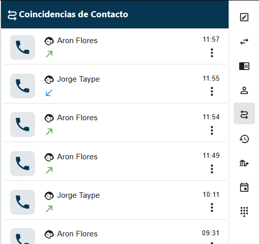 coincidencias