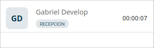 Llamadas en curso